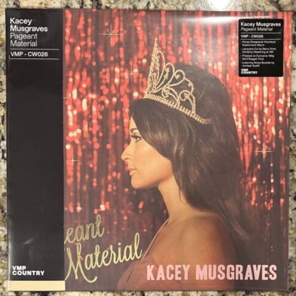 Kacey Musgraves Pageant Material LP ~ Exclusive 180g Colored Vinyl ~ Brand New! - Picture 2 of 2